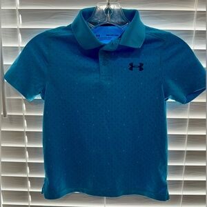 Under Armour Kids Teal Polo Shirt